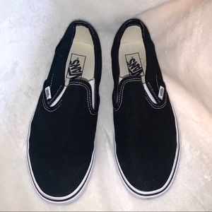 Classic Black Slip On Vans